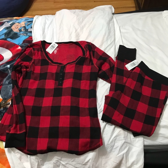 torrid Other - Torrid buffalo plaid waffle knit sleep set